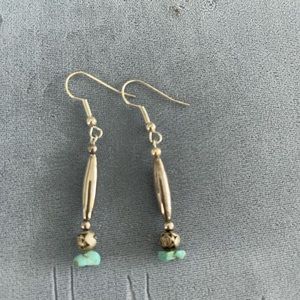 Silver and turquoise earrings